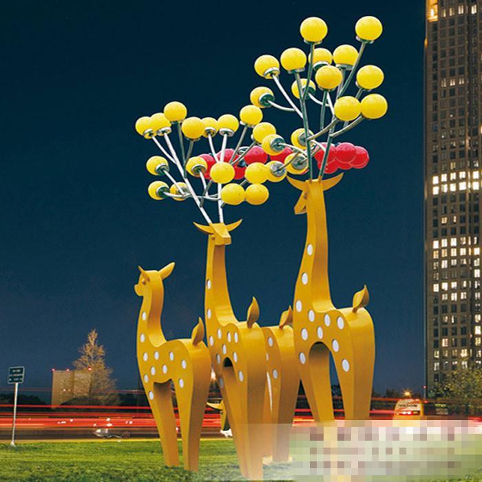 大型广场led景观灯 长期生产各种动物led景观灯具